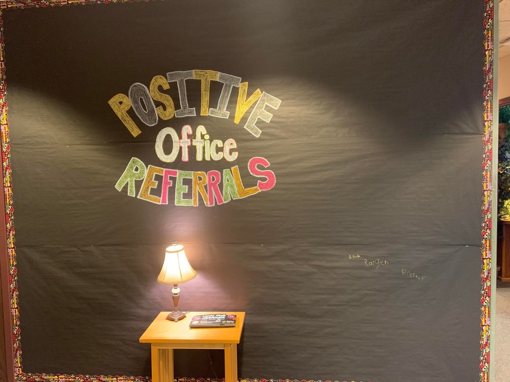 positive office referral bulletin board