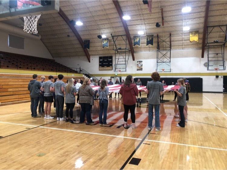Flag presentation