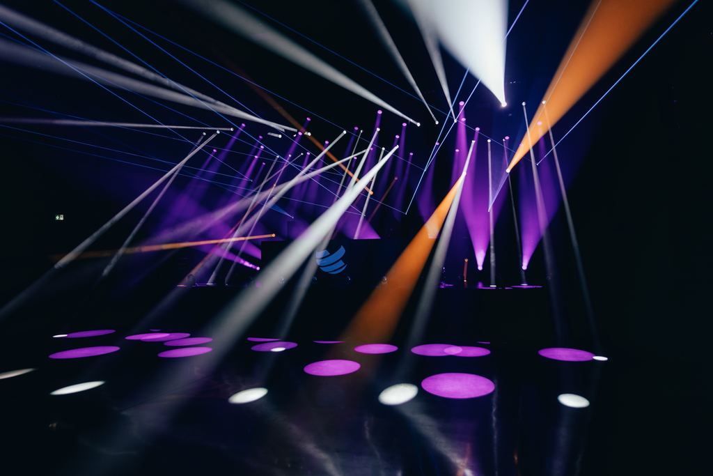 Colorful Spotlights